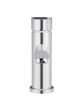 Meir Round Paddle Basin Mixer - Polished Chrome