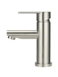 Meir Round Paddle Basin Mixer - PVD Brushed Nickel