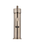 Meir Round Basin Mixer Curved - Champagne