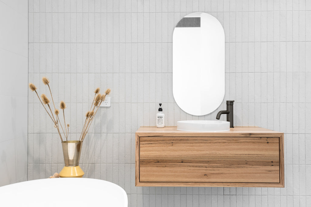 ROUND BASIN MIXER CURVED