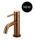 Meir Piccola Basin Mixer Tap - PVD Lustre Bronze