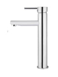 Meir Round Tall Basin Mixer - Polished Chrome