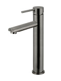 Meir Round Tall Basin Mixer - Shadow Gunmetal