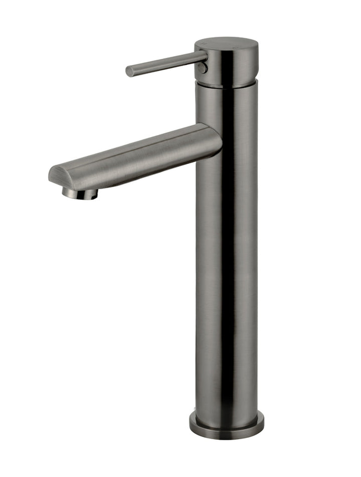 Meir Round Tall Basin Mixer - Shadow Gunmetal — Gunmetal & Graphite