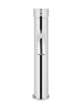 ROUND TALL CURVED BASIN MIXER POLISHED CHROME