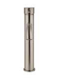 ROUND TALL CURVED BASIN MIXER CHAMPAGNE