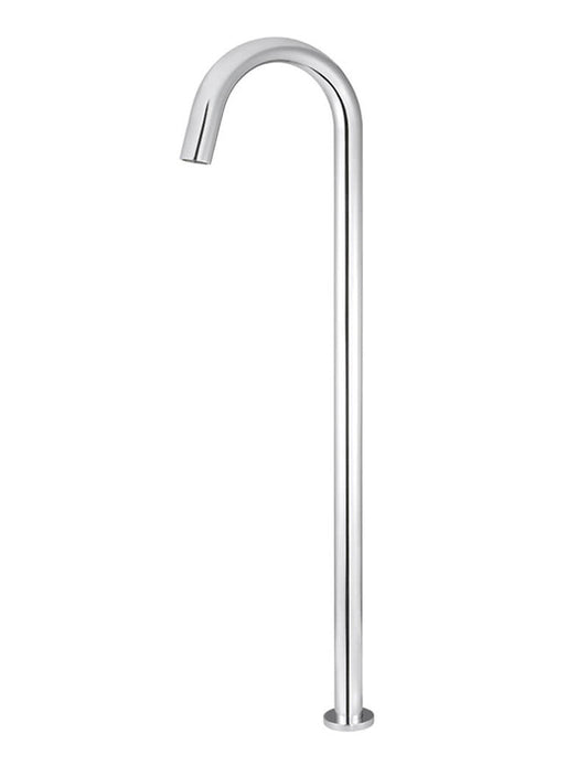 ROUND FREESTANDING BATH SPOUT