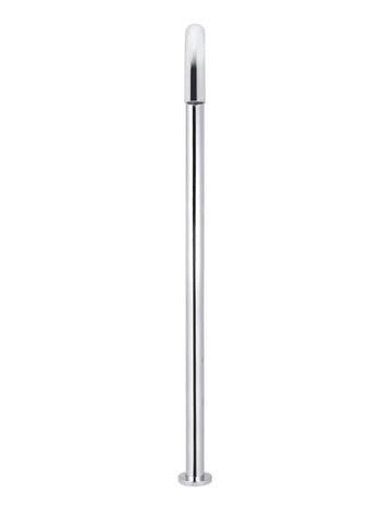 Meir Round Freestanding Bath Spout - Chrome