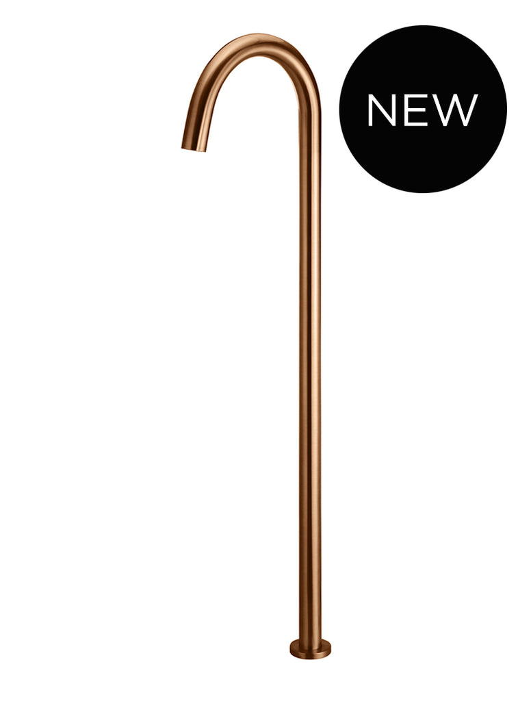 ROUND FREESTANDING BATH SPOUT