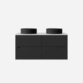 Cabarita Morden Wall Hung PVC Cabinet Matte Black