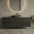 Cabarita Morden Wall Hung PVC Cabinet, Matte Black, LK-MC1500W-MB