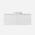 Cabarita Morden Wall Hung PVC Cabinet Matte White