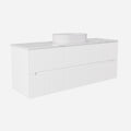 Cabarita Morden Wall Hung PVC Cabinet Matte White