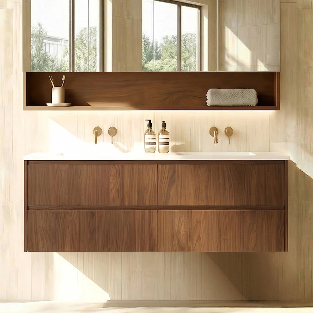 Gladstone Modern Wall Hung Plywood Cabinet LK-MG1521W-MO