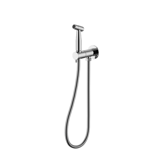 Bidet Spray With Mixer - Polished Chrome