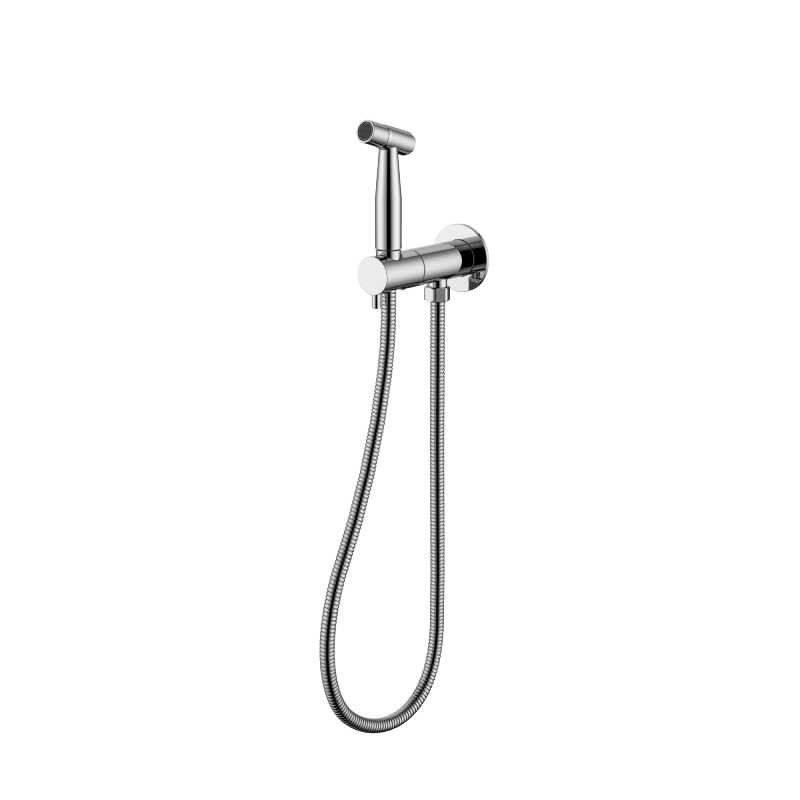 Bidet Spray With Mixer - Polished Chrome