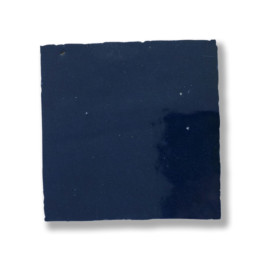 Medina Midnight Blue Moroccan Zellige Square Tile