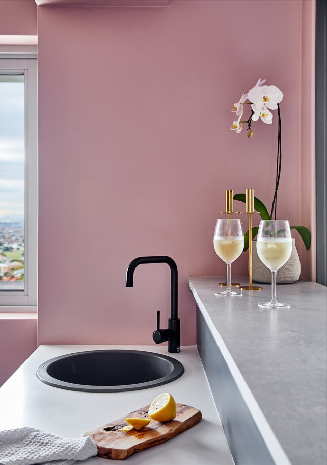 ROUND KITCHEN MIXER TAP