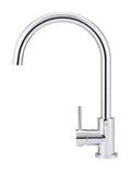 ROUND GOOSENECK KITCHEN MIXER TAP