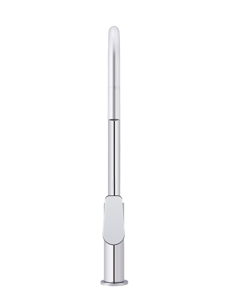 ROUND PADDLE PICCOLA PULL OUT KITCHEN MIXER TAP