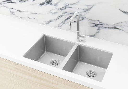 LAVELLO KITCHEN SINK - DOUBLE BOWL 760 X 440