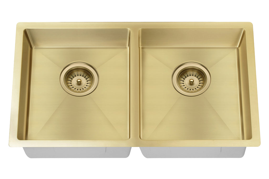 LAVELLO KITCHEN SINK - DOUBLE BOWL 860 X 440