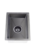 LAVELLO BAR SINK - SINGLE BOWL 382 X 272 GUNMETAL BLACK