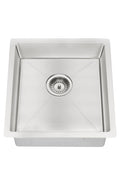 LAVELLO KITCHEN SINK - SINGLE BOWL 450 X 450 - PVD PVD BRUSHED NICKEL