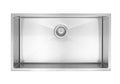 LAVELLO KITCHEN SINK - SINGLE BOWL 760 X 440 - PVD PVD BRUSHED NICKEL