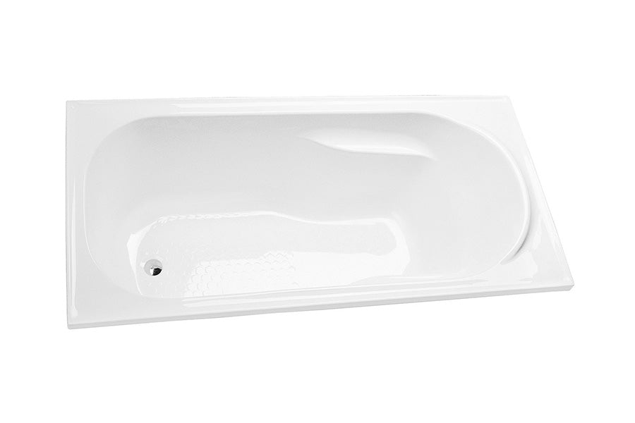 Modena 1515/1635/1785 Contour 12-Jet Spa Bath — White Baths, Acrylic Baths, Oval Baths