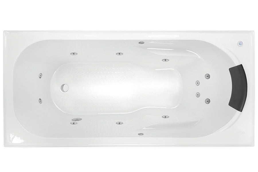 Modena 1515/1635/1785 Contour 12-Jet Spa Bath