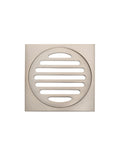 SQUARE FLOOR GRATE SHOWER DRAIN 100MM OUTLET