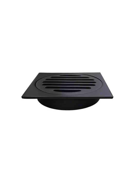 SQUARE FLOOR GRATE SHOWER DRAIN 100MM OUTLET