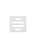 SQUARE FLOOR GRATE SHOWER DRAIN 50MM OUTLET