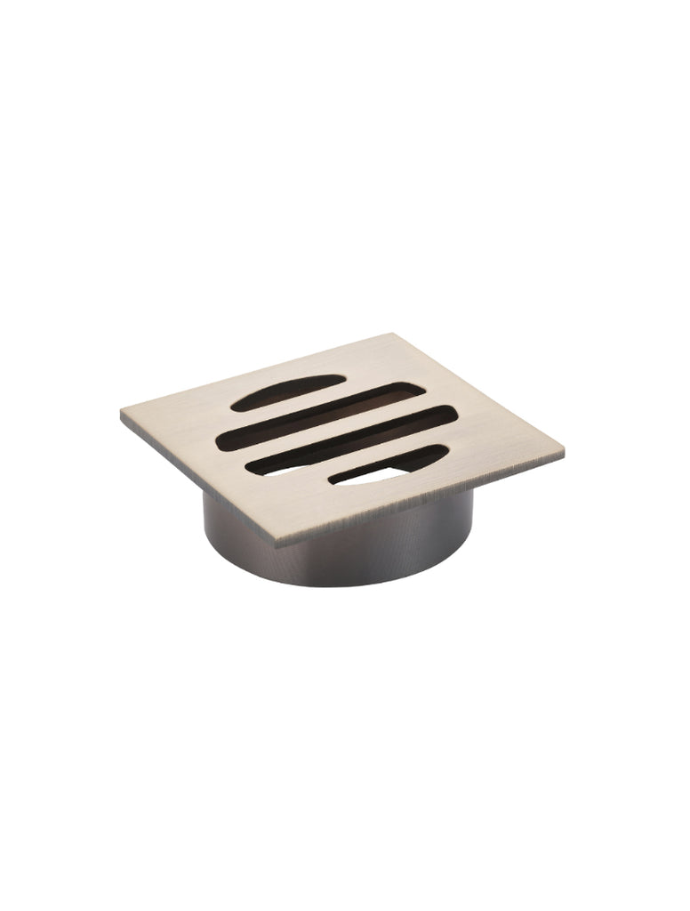 SQUARE FLOOR GRATE SHOWER DRAIN 50MM OUTLET