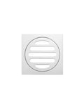 SQUARE FLOOR GRATE SHOWER DRAIN 80MM OUTLET