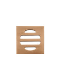 SQUARE FLOOR GRATE SHOWER DRAIN 50MM OUTLET