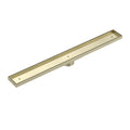 Shower Channel Waste With Tile Insert 900mm - Tiger Bronze