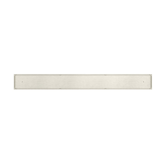 Shower Channel Waste With Tile Insert 900mm - Brushed Nickel