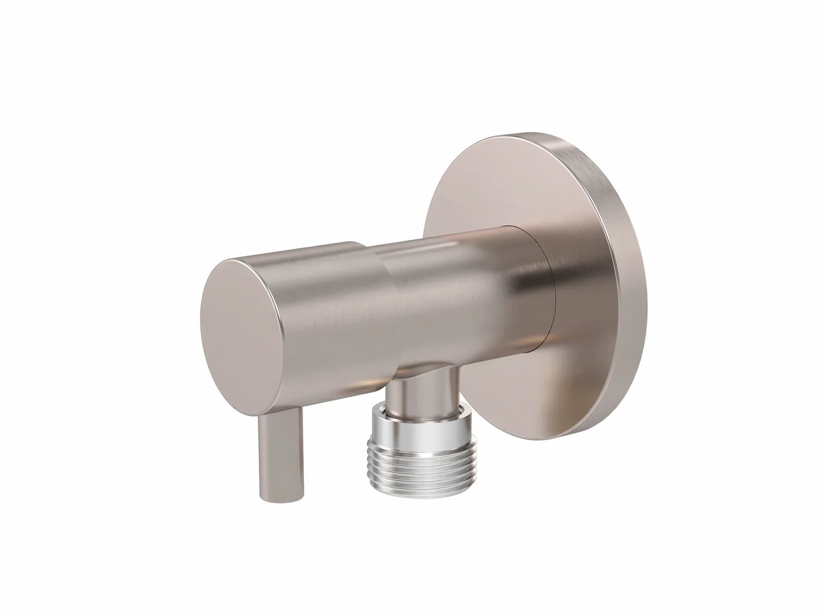 Mini Stop Cistern Tap - Champagne