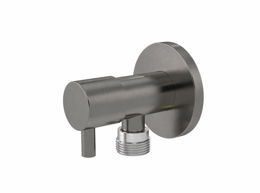 Mini Stop Cistern Tap - Shadow Gunmetal