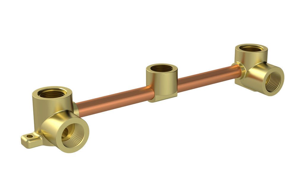 CONCEALED IN-WALL ASSEMBLY FOR BATH AND BASIN