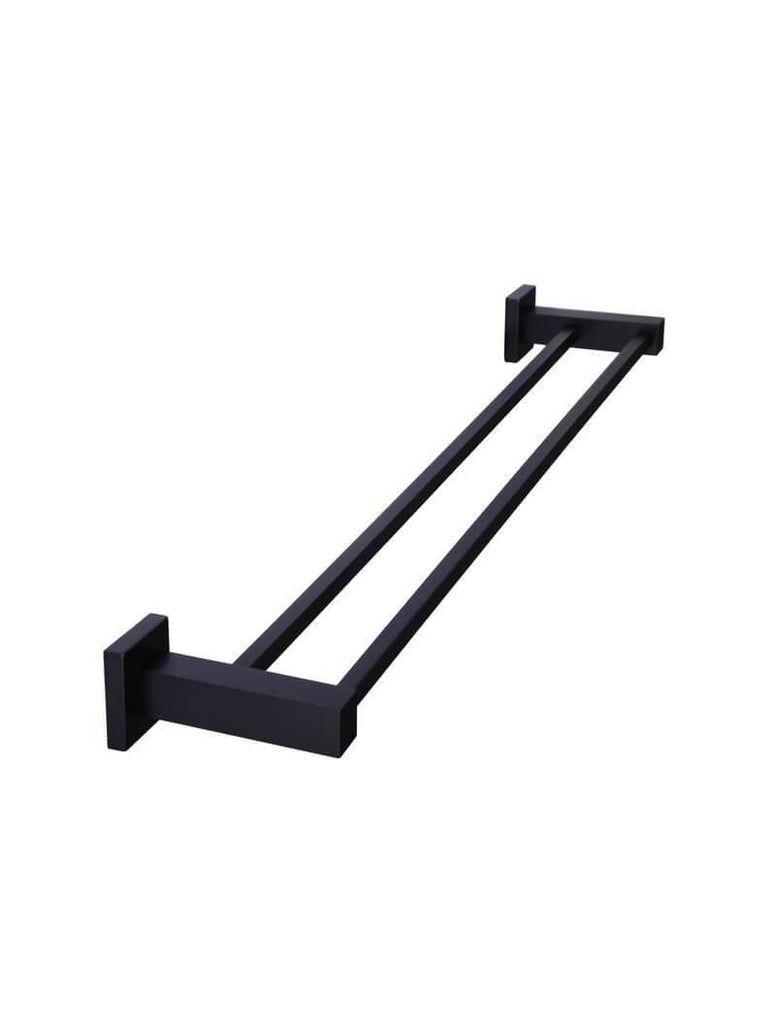 SQUARE DOUBLE TOWEL RAIL 600MM