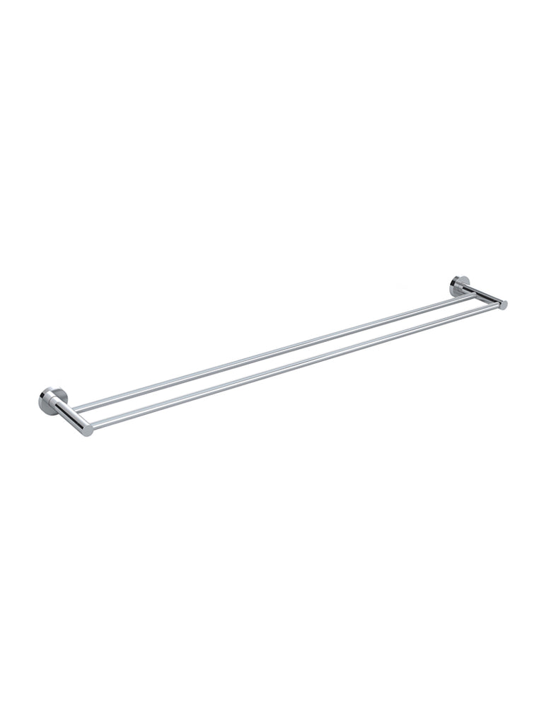 ROUND DOUBLE TOWEL RAIL 900MM
