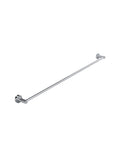 Meir Round Single Towel Rail - Polished Chrome