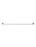 Meir Round Single Towel Rail - Polished Chrome