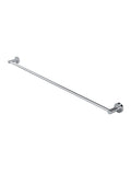 Meir Round Single Towel Rail - Polished Chrome