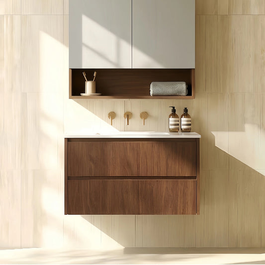 Gladstone Modern Wall Hung Plywood Cabinet LK-MG750W-MO