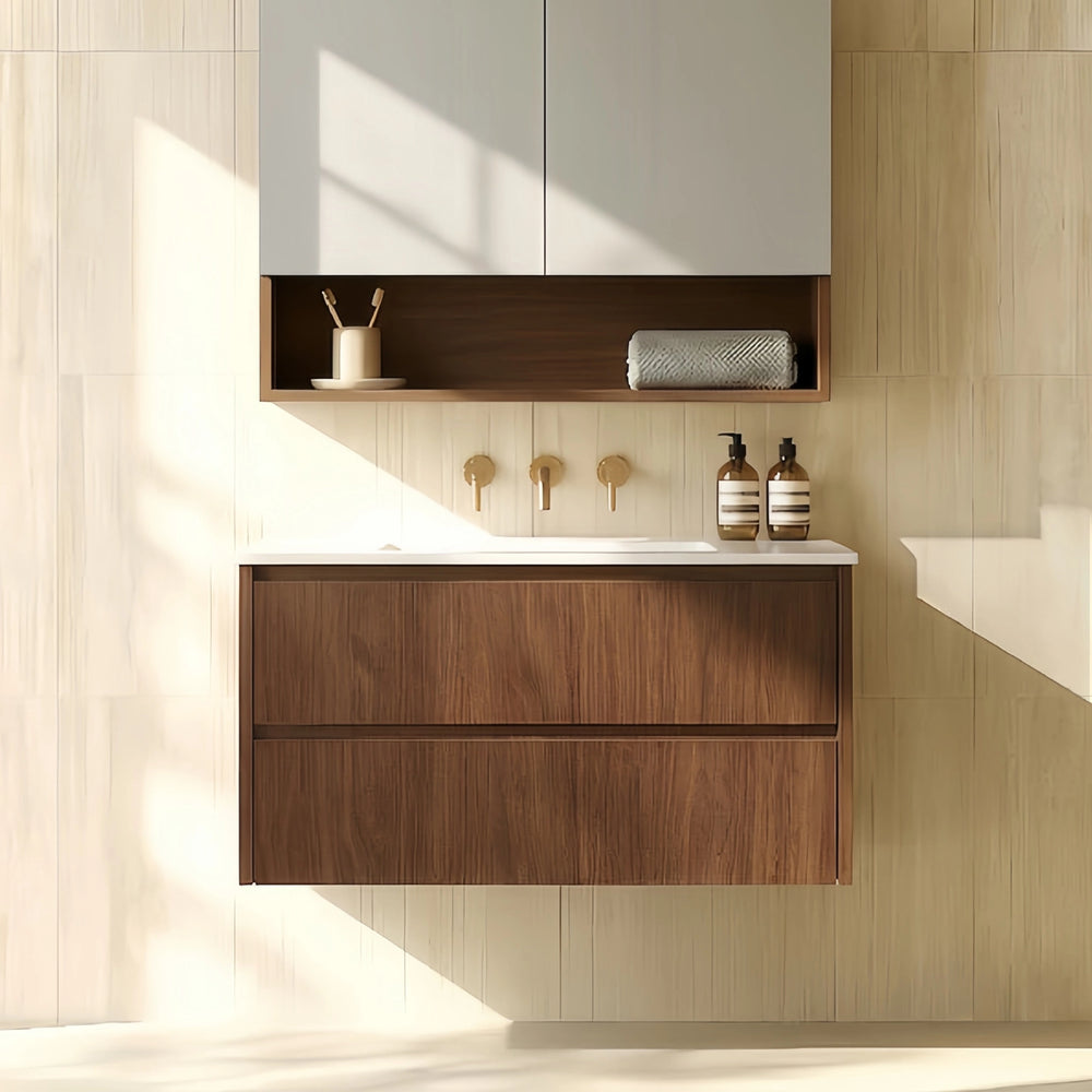 Gladstone Modern Wall Hung Plywood Cabinet LK-MG900W-MO