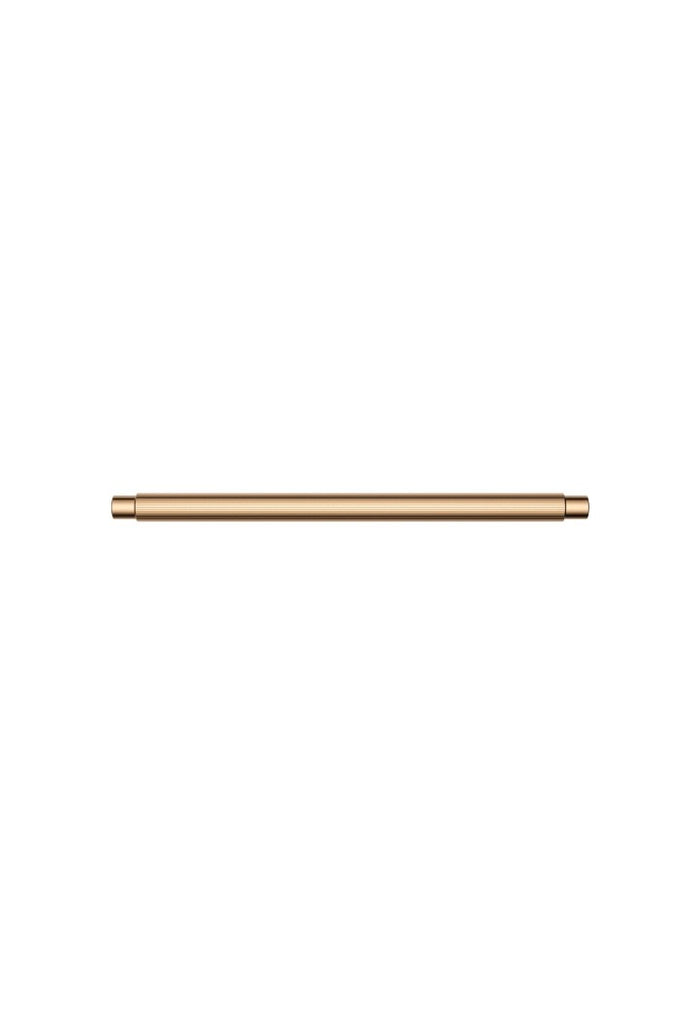 ÖPPEN ROUND PULL 200MM CABINET HANDLE (LINEAR KNURLED)